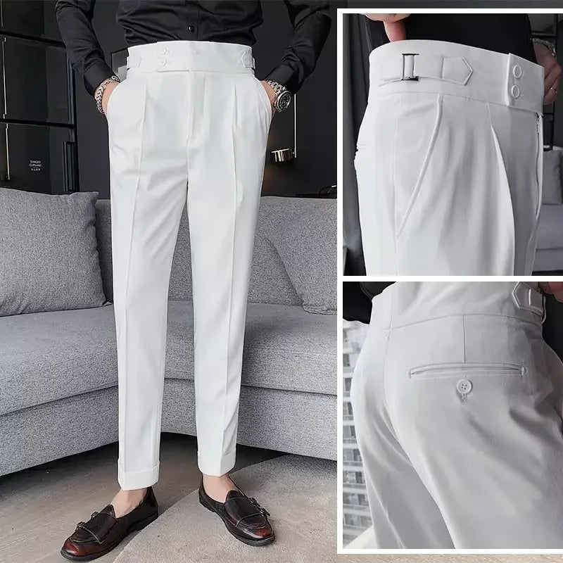 Langford High Waist Business Trousers