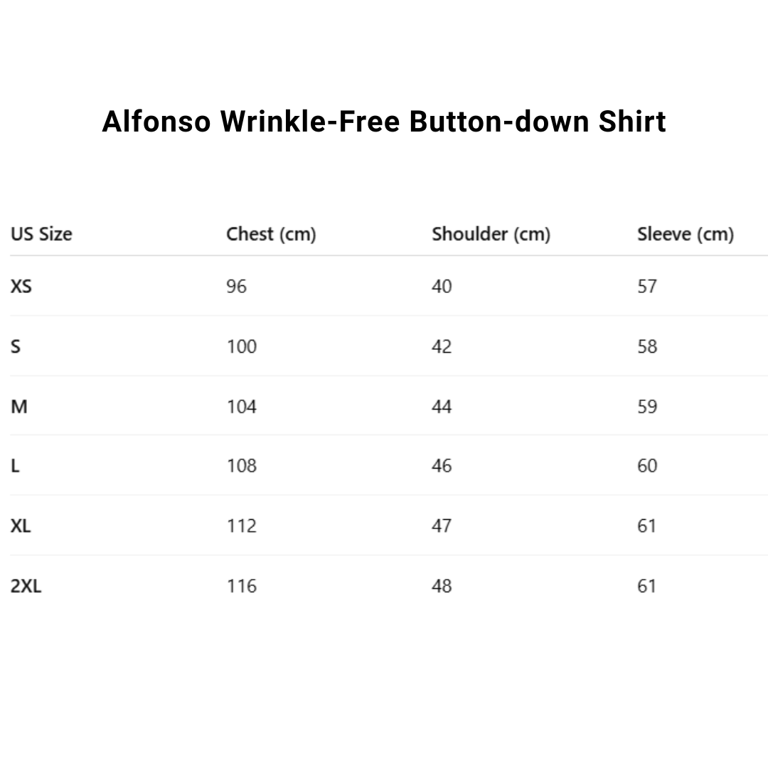 Alfonso Wrinkle-Free Button-down Shirt