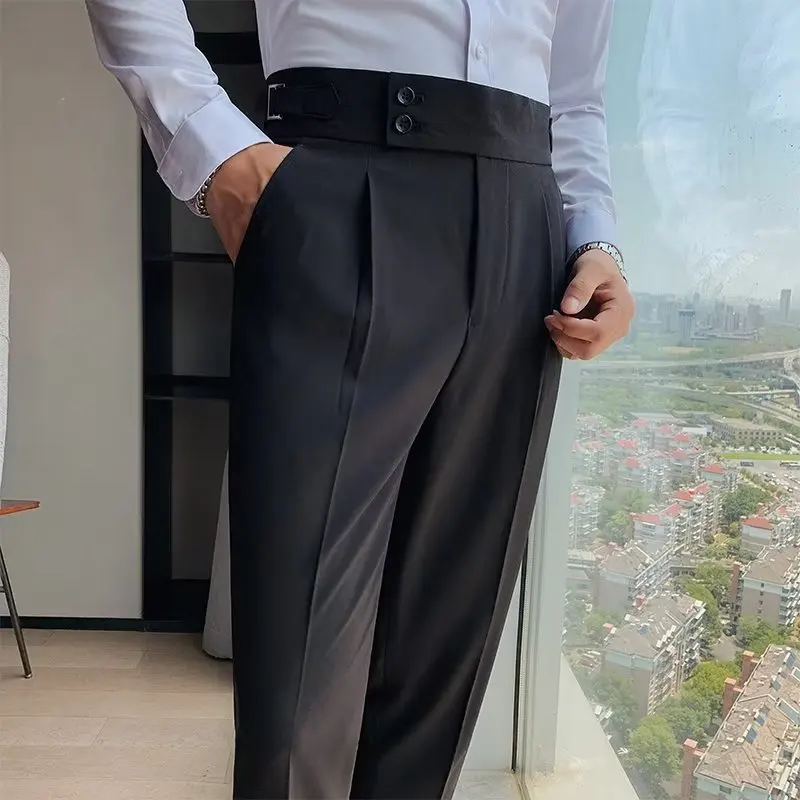 Langford High Waist Business Trousers