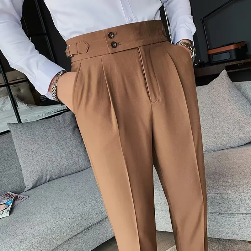 Langford High Waist Business Trousers