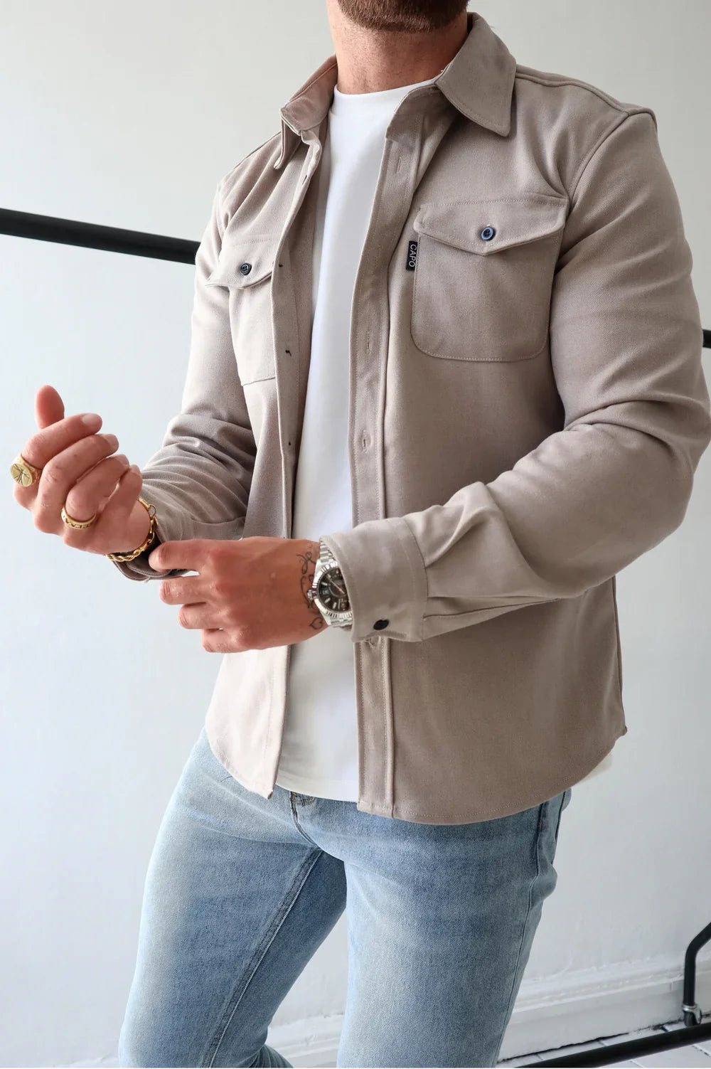 Eunoia Supreme Casual Over-Shirt