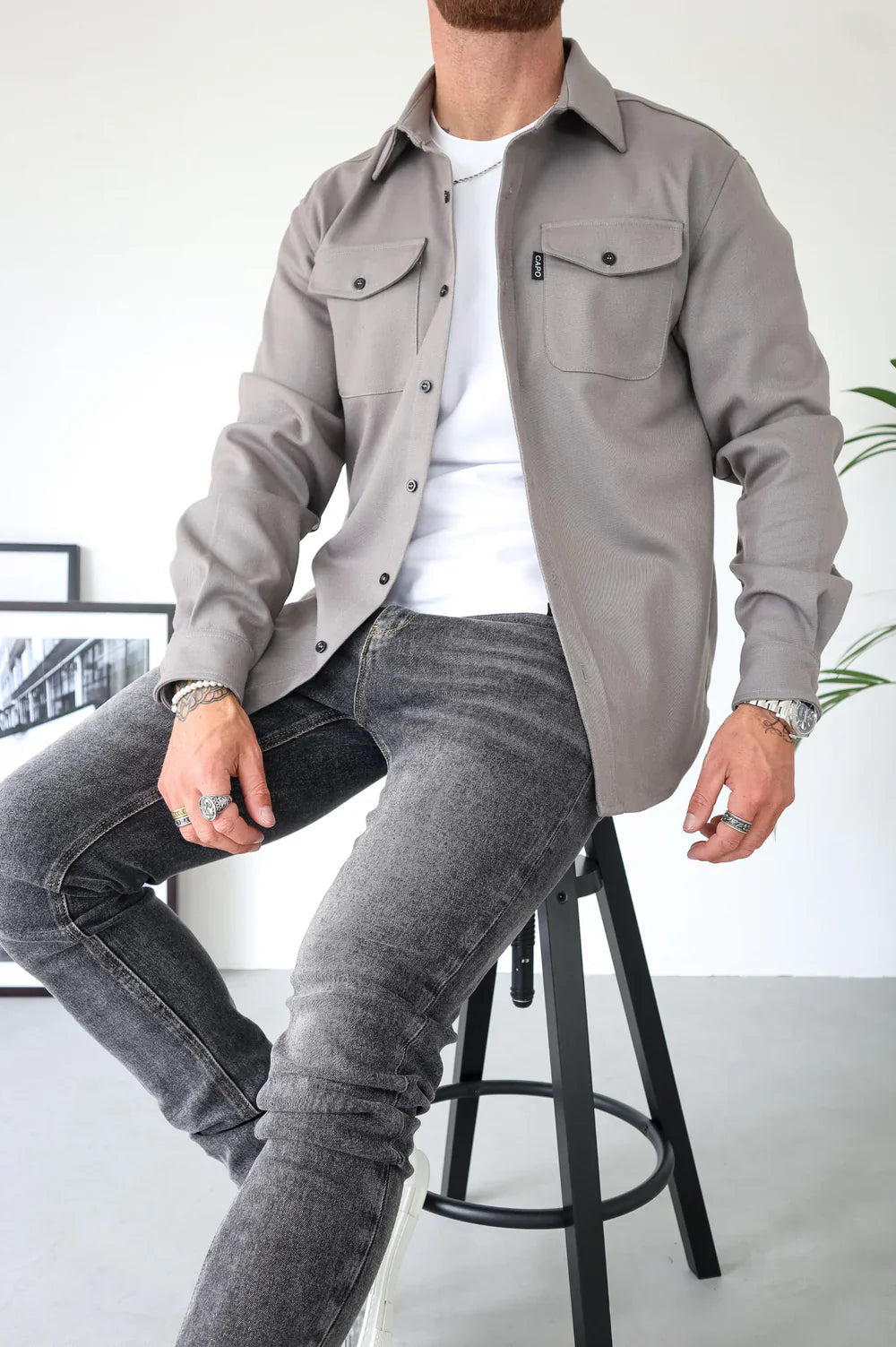 Eunoia Supreme Casual Over-Shirt
