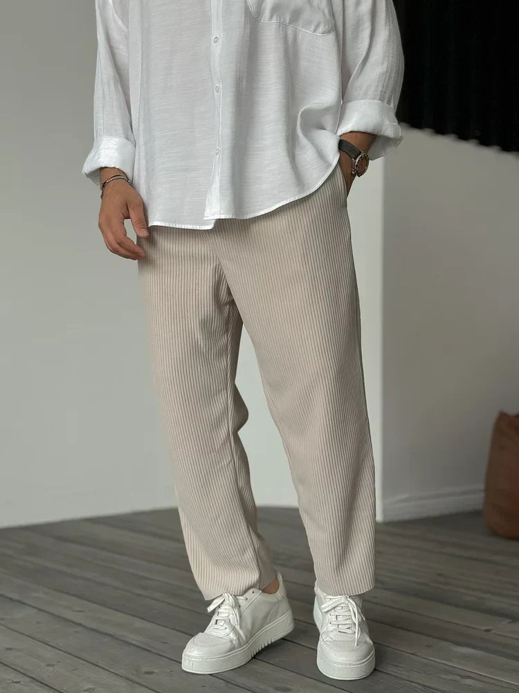 Eunoia Casual Pleated Pants