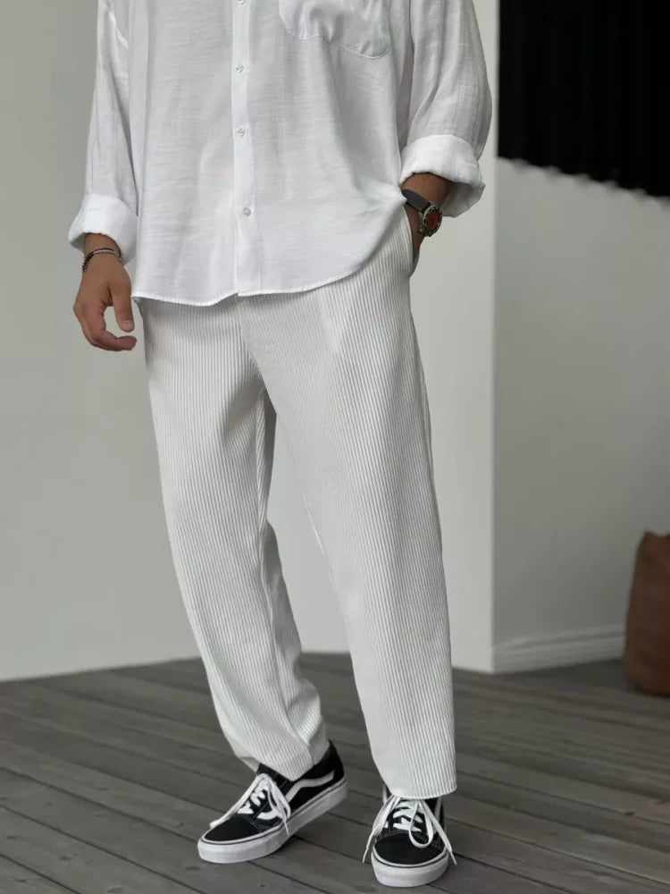 Eunoia Casual Pleated Pants