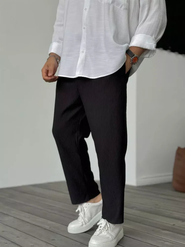 Eunoia Casual Pleated Pants