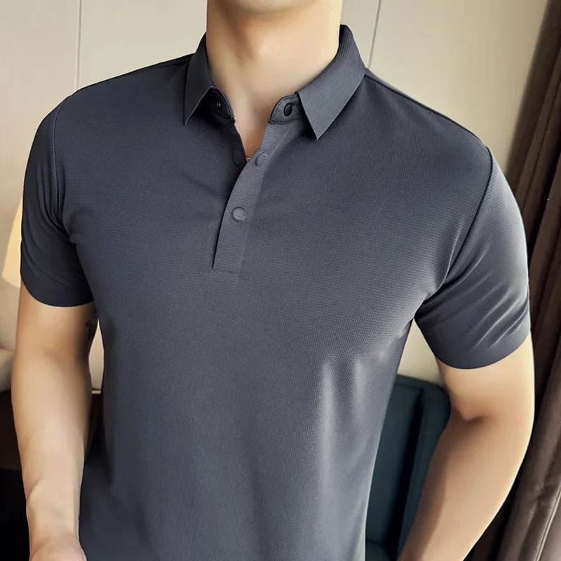 Kingsley Elastic Polo Shirts