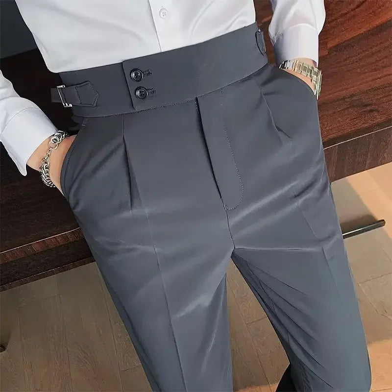Langford High Waist Business Trousers