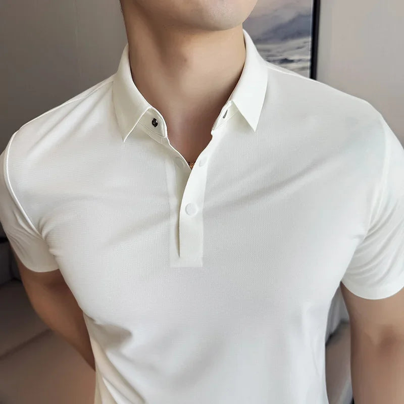 Kingsley Elastic Polo Shirts