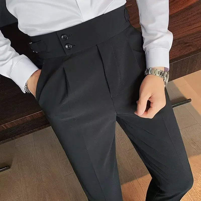 Langford High Waist Business Trousers