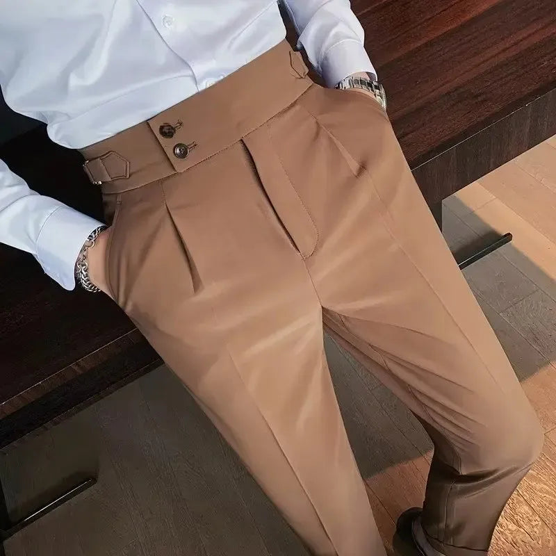 Langford High Waist Business Trousers