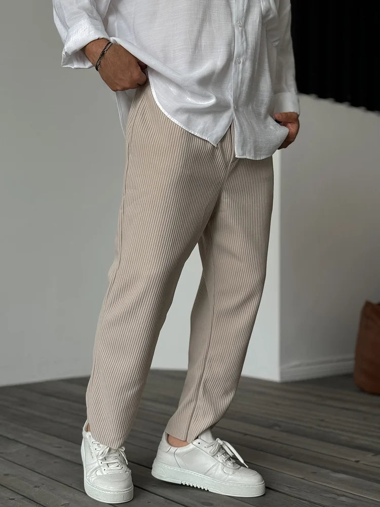 Eunoia Casual Pleated Pants